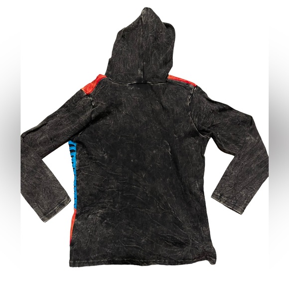 CREATIVE PATCHWORK Hoodie Large.  CL/GR 04.  11956A - Picture 2 of 4